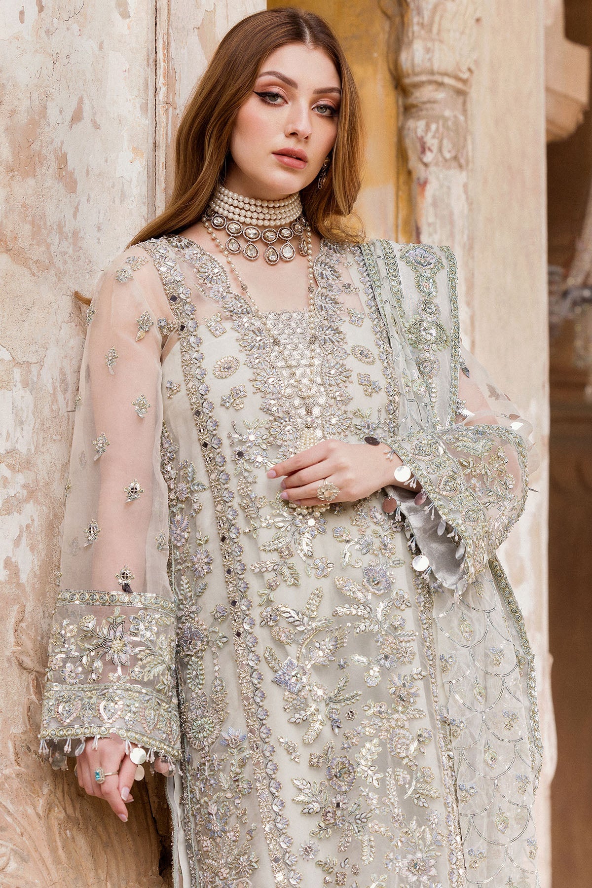 Motifz | Bridal Couture | 0007-CHAANDNI by Motifz - Designer Dress - Type: Ladies Clothes - Available at Libayah - 100% Original