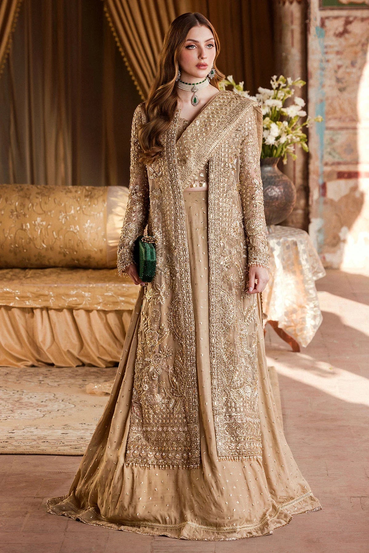 Motifz | Bridal Couture | 0003-KHAWAISH by Motifz - Designer Dress - Type: Ladies Clothes - Available at Libayah - 100% Original