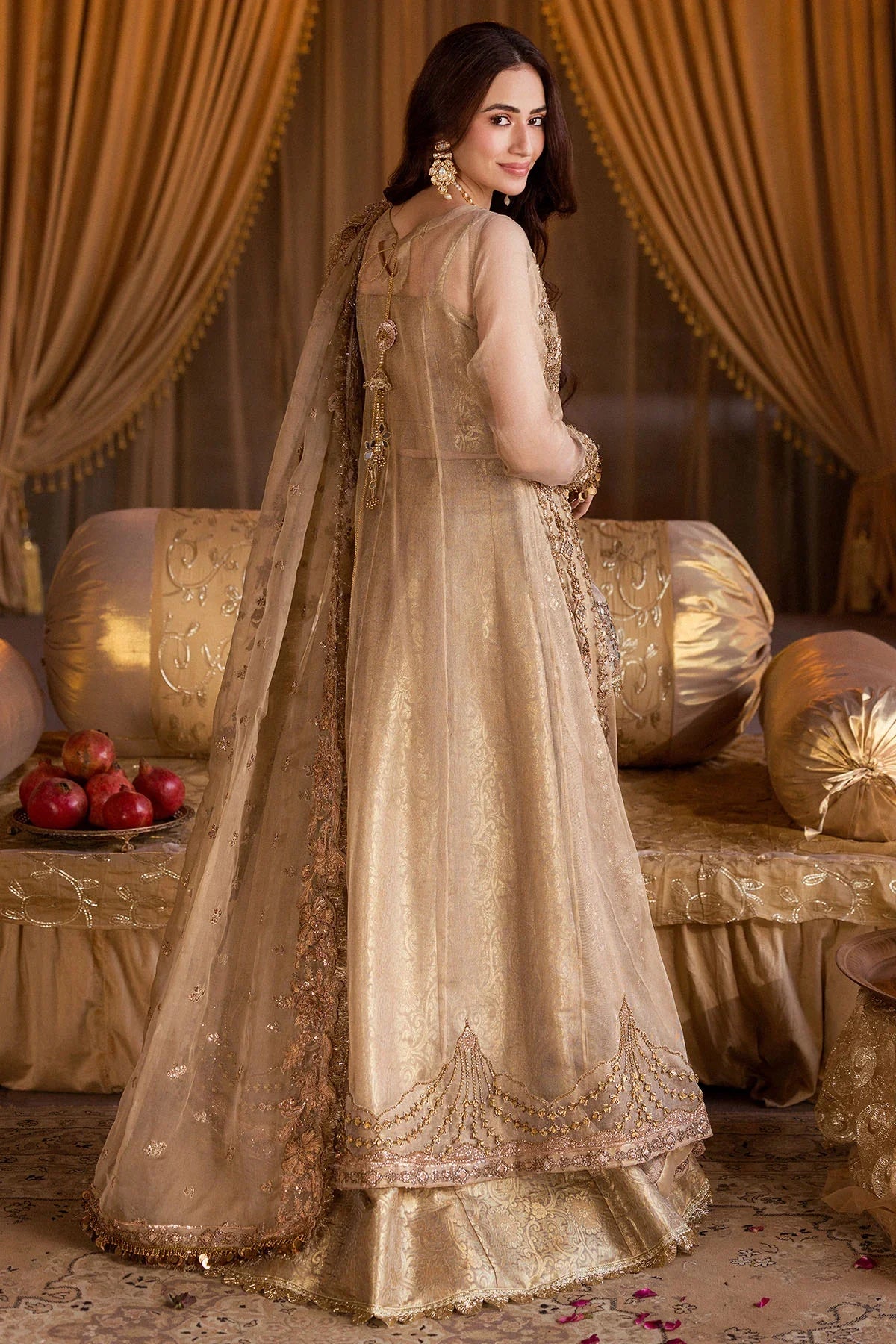 Motifz | Bridal Couture | 0006-AARAISH by Motifz - Designer Dress - Type: Ladies Clothes - Available at Libayah - 100% Original