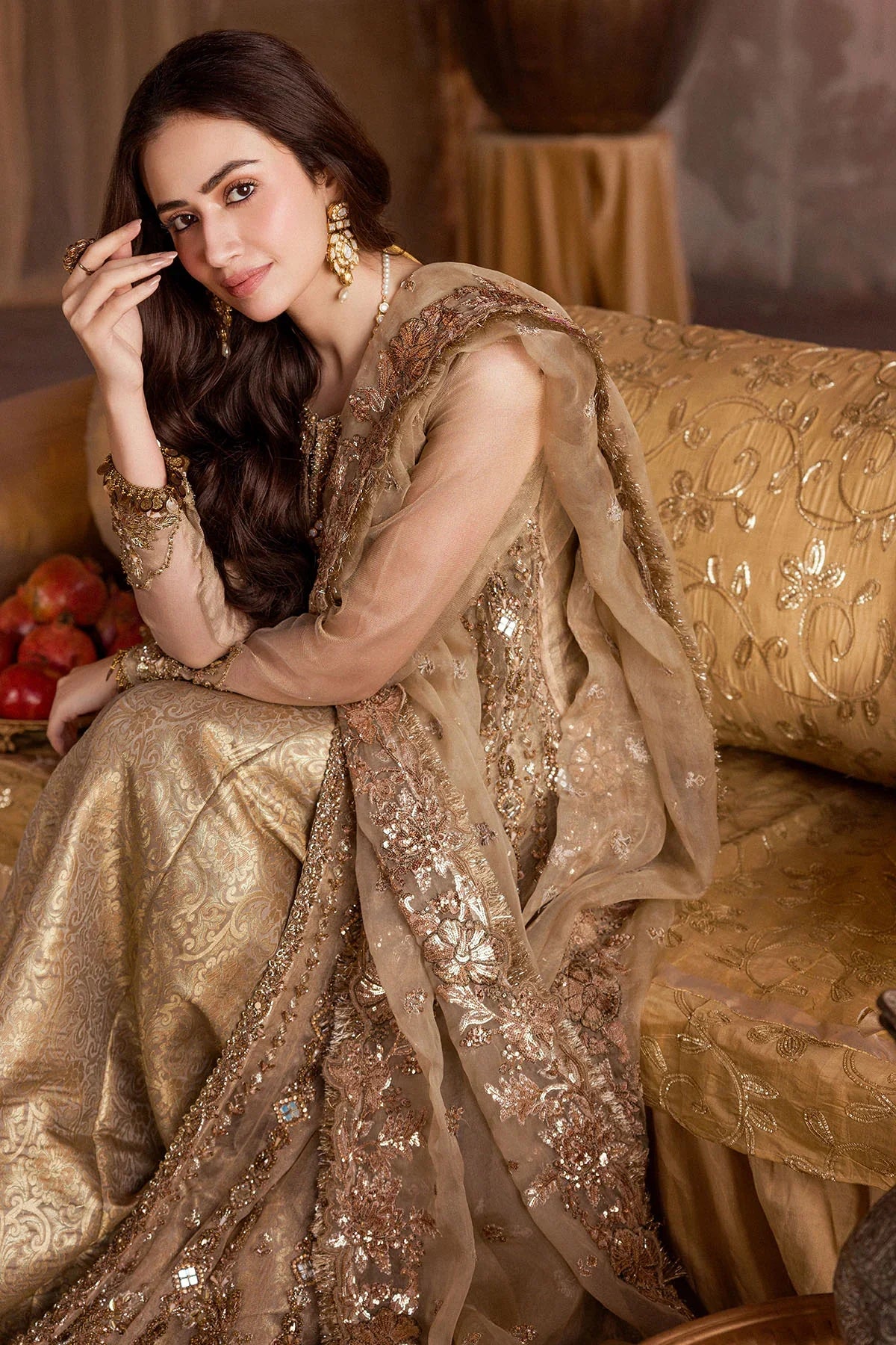 Motifz | Bridal Couture | 0006-AARAISH by Motifz - Designer Dress - Type: Ladies Clothes - Available at Libayah - 100% Original