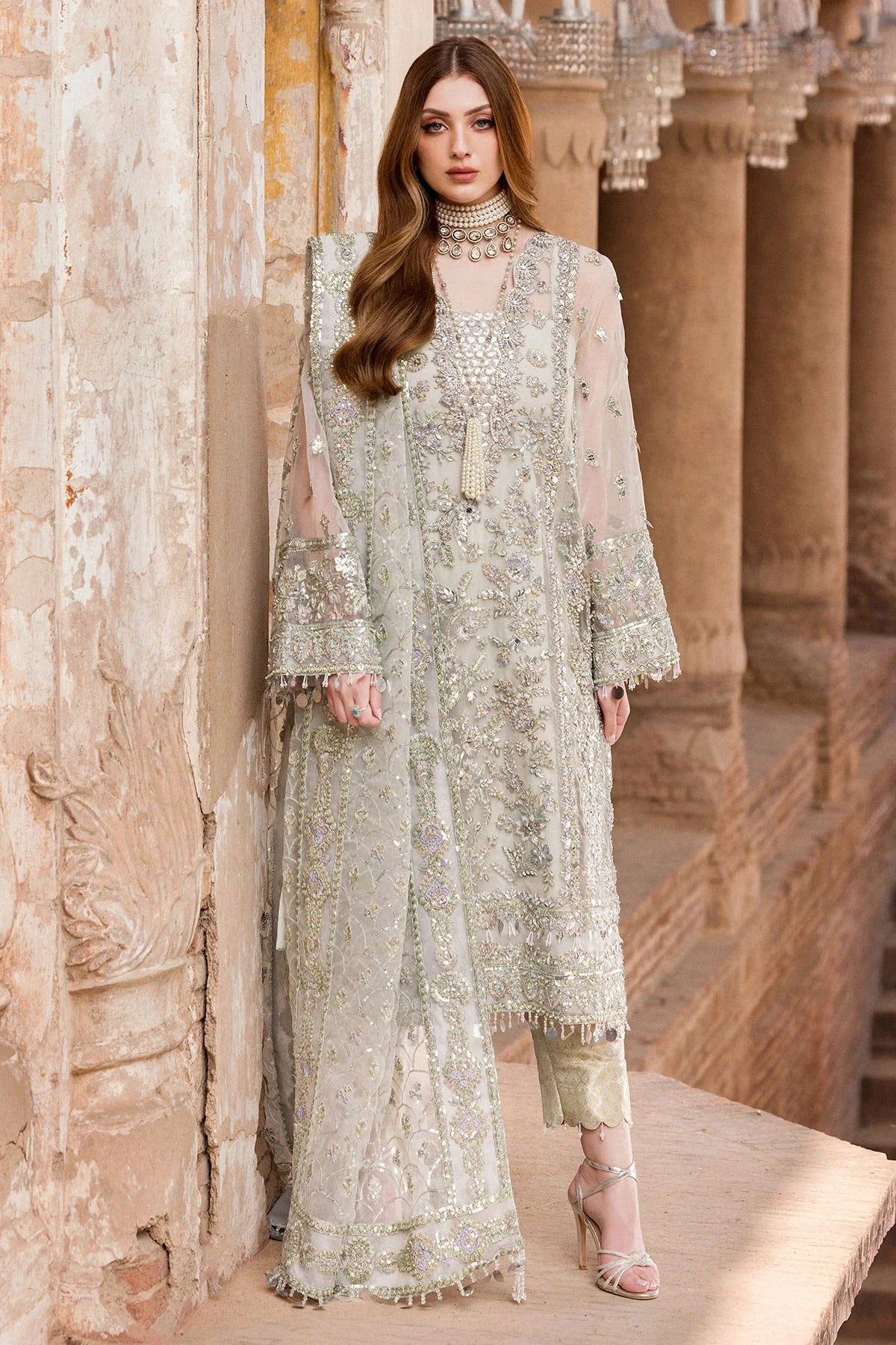 Motifz | Bridal Couture | 0007-CHAANDNI by Motifz - Designer Dress - Type: Ladies Clothes - Available at Libayah - 100% Original