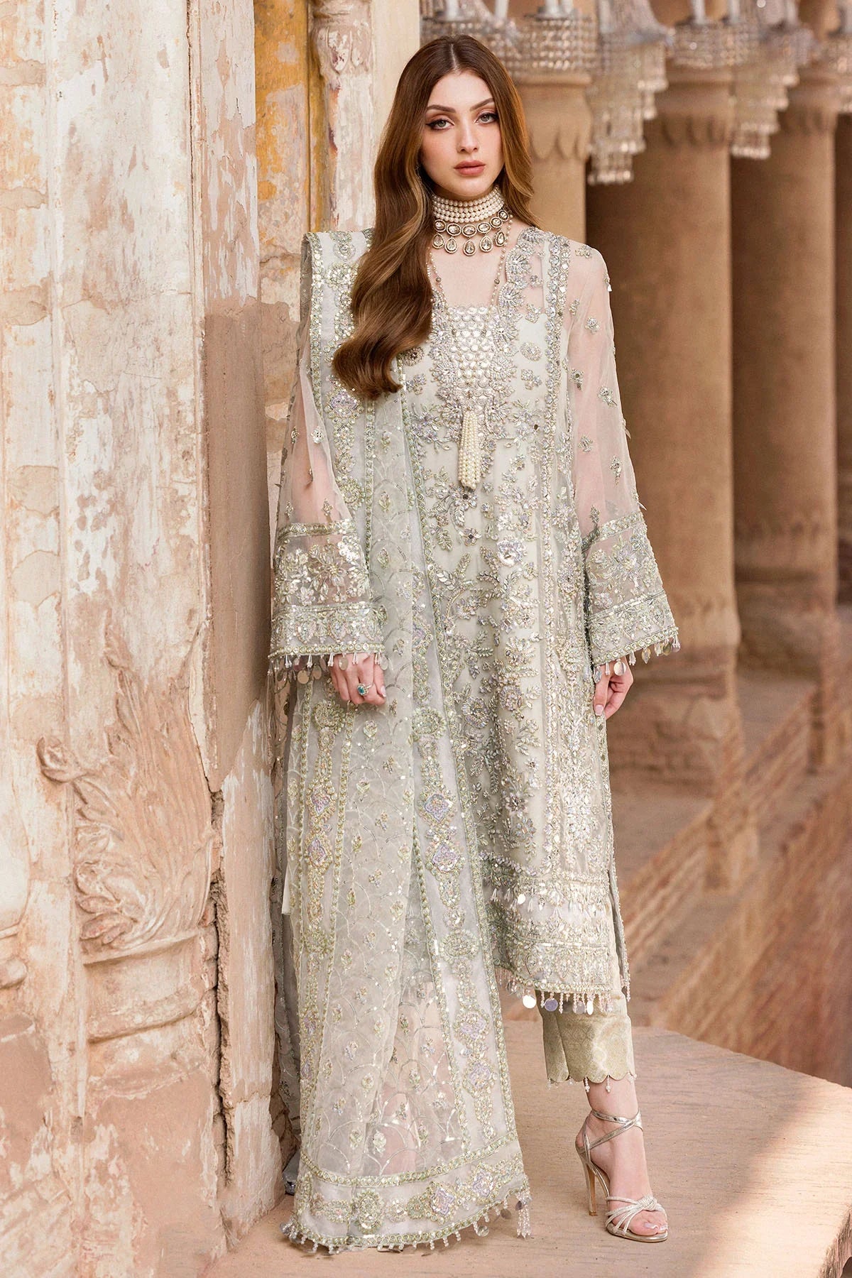 Motifz | Bridal Couture | 0007-CHAANDNI by Motifz - Designer Dress - Type: Ladies Clothes - Available at Libayah - 100% Original