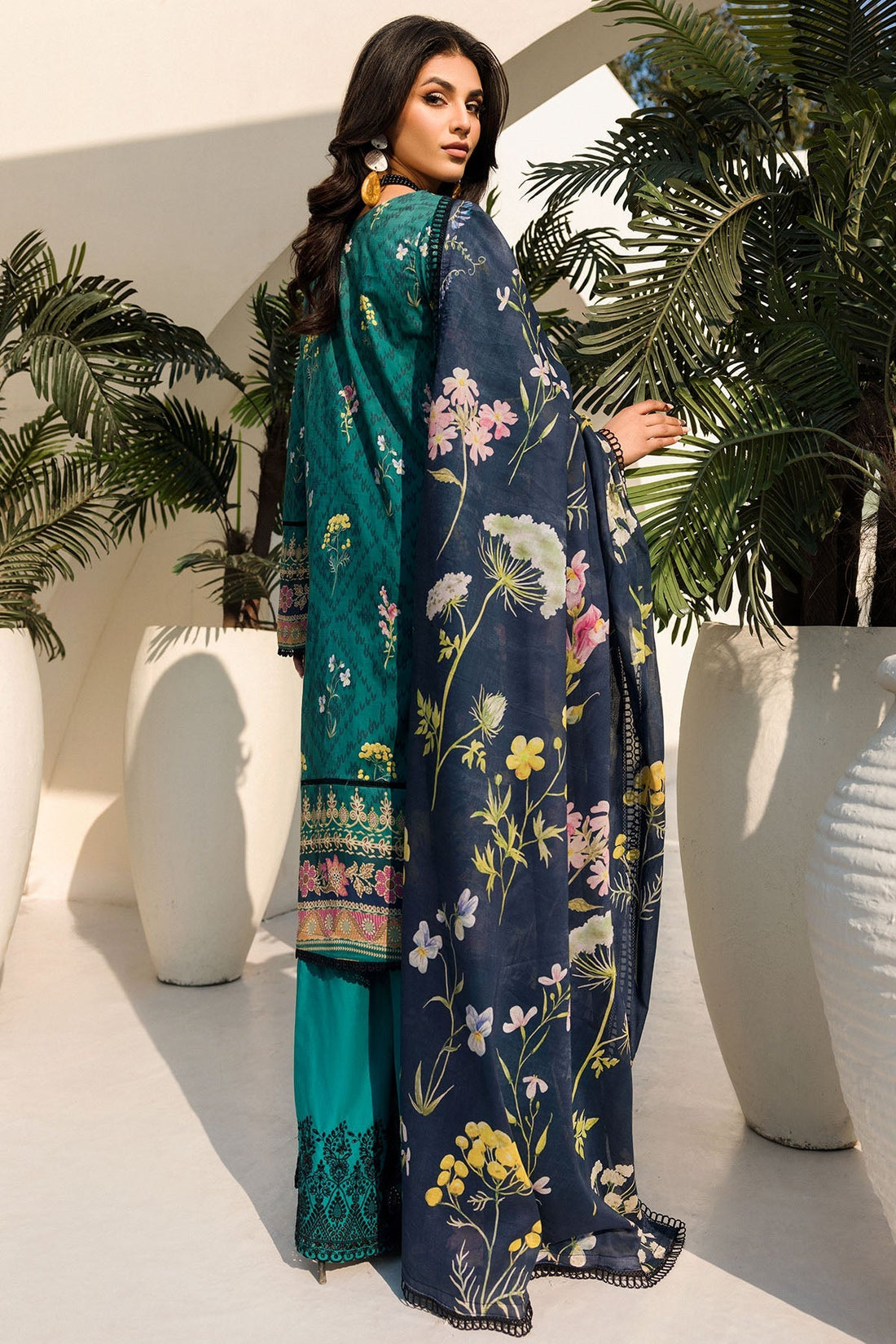 Motifz | Umang Luxury Lawn | A-06 by Motifz - Designer Dress - Type: Ladies Clothes - Available at Libayah - 100% Original