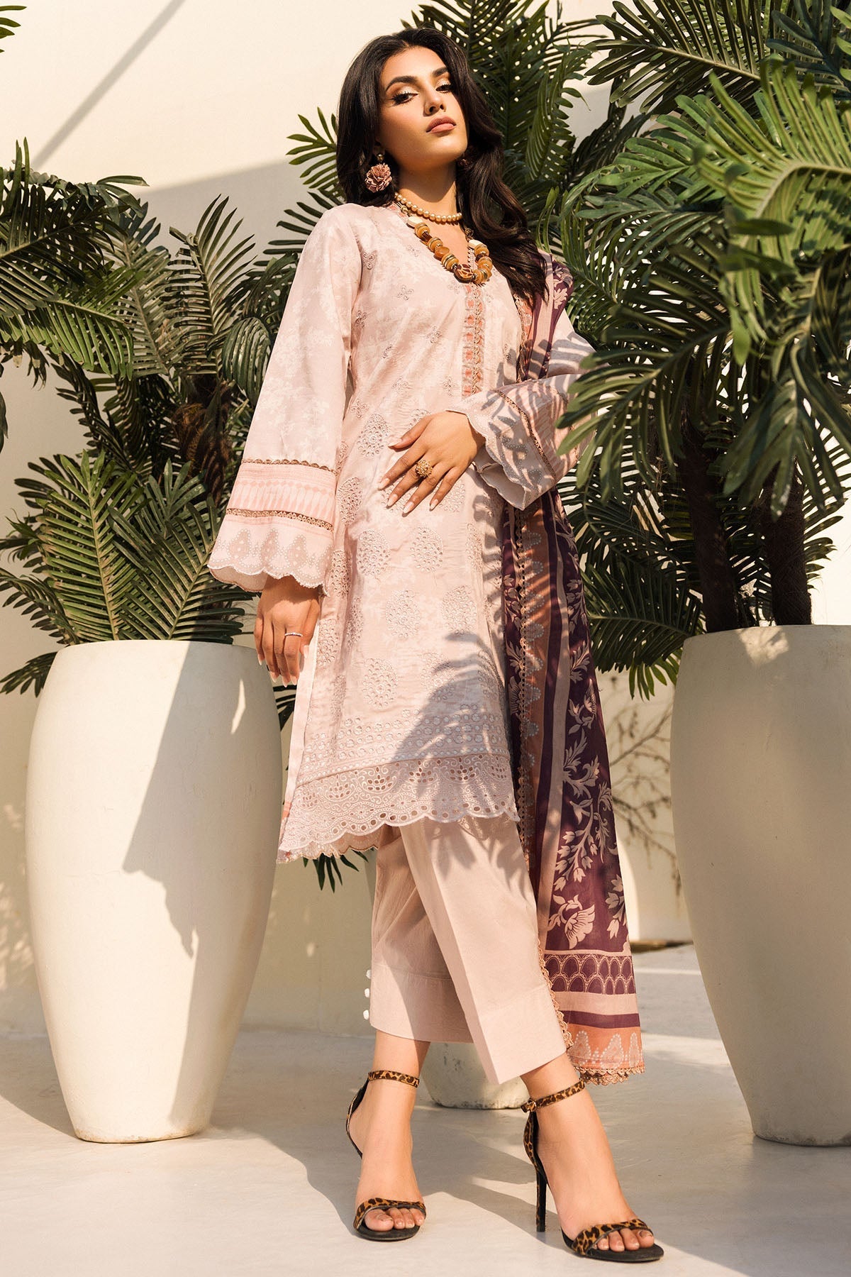 Motifz | Umang Luxury Lawn | A-07 by Motifz - Designer Dress - Type: Ladies Clothes - Available at Libayah - 100% Original