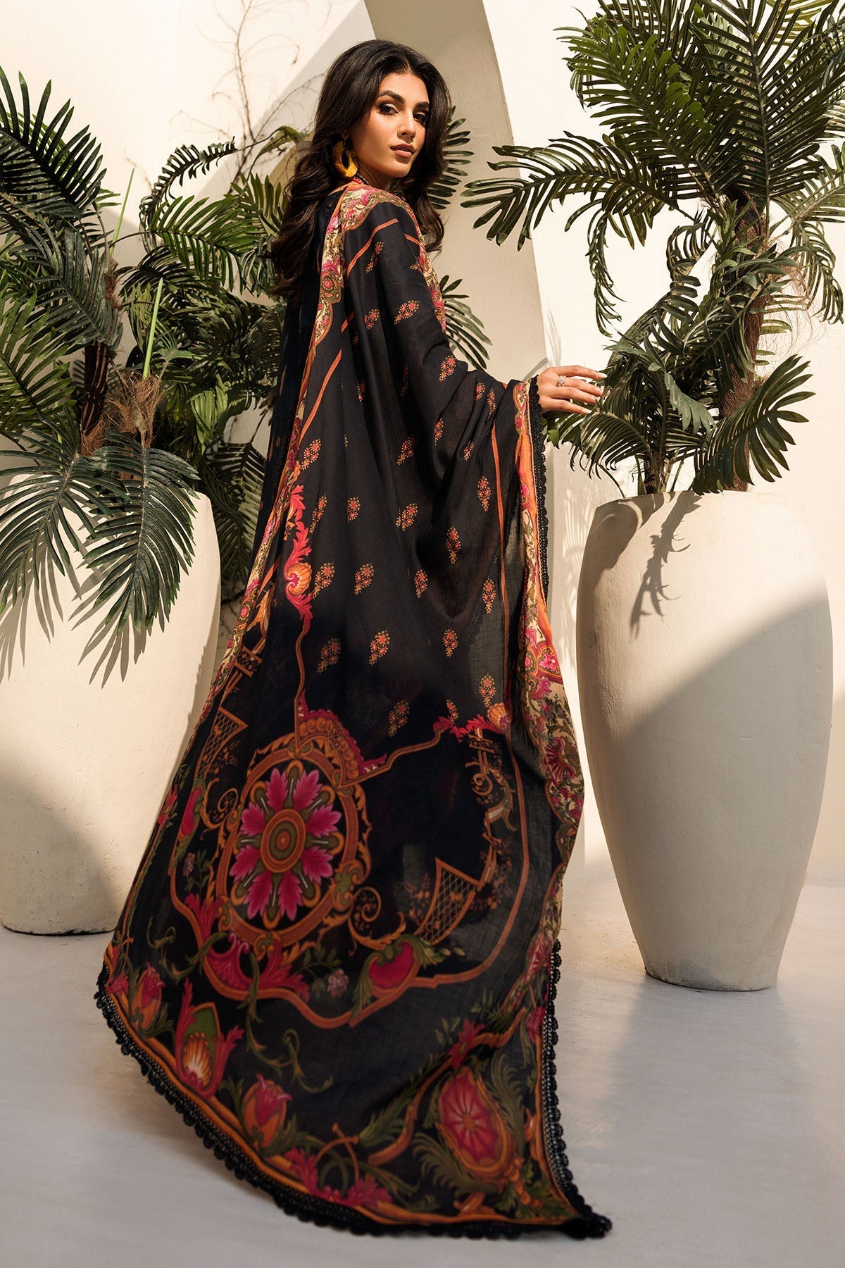 Motifz | Umang Luxury Lawn | A-08 by Motifz - Designer Dress - Type: Ladies Clothes - Available at Libayah - 100% Original