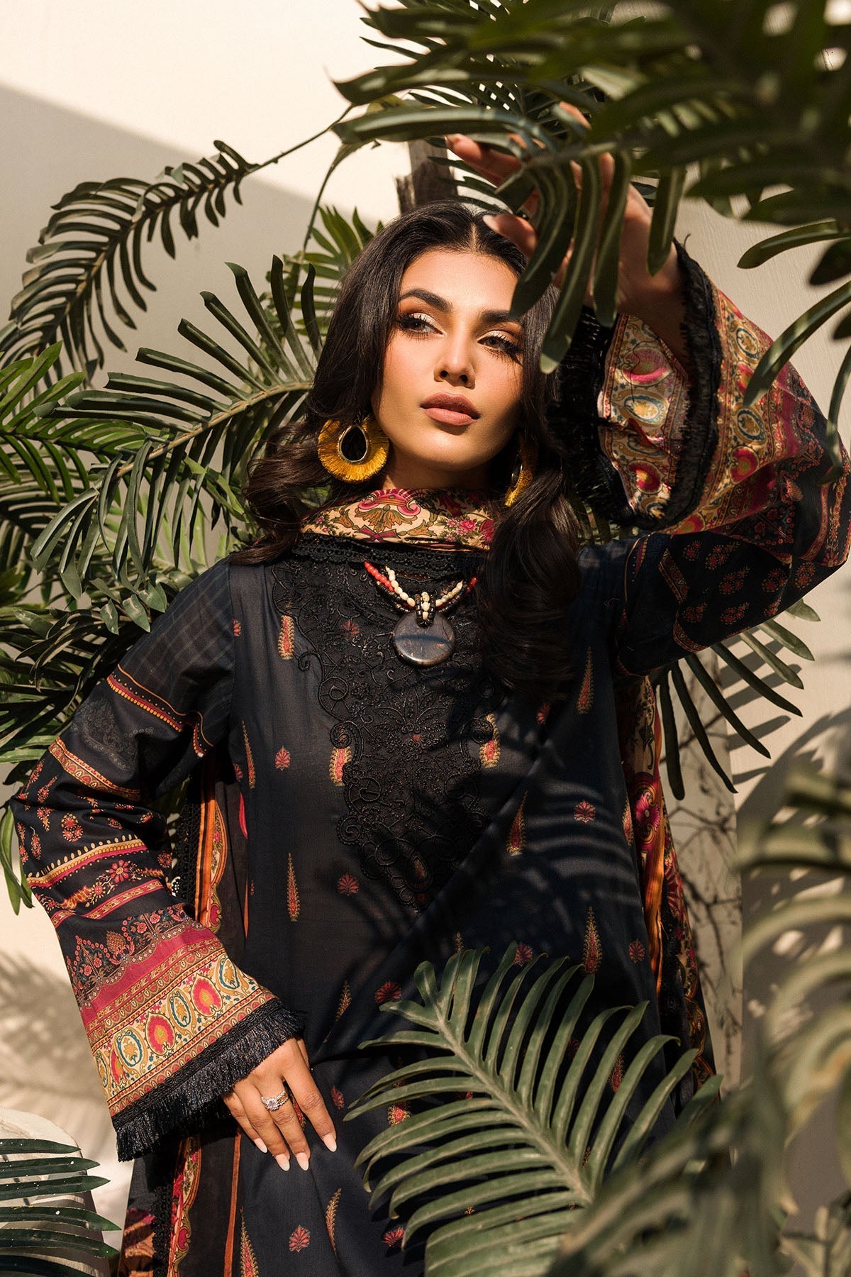 Motifz | Umang Luxury Lawn | A-08 by Motifz - Designer Dress - Type: Ladies Clothes - Available at Libayah - 100% Original