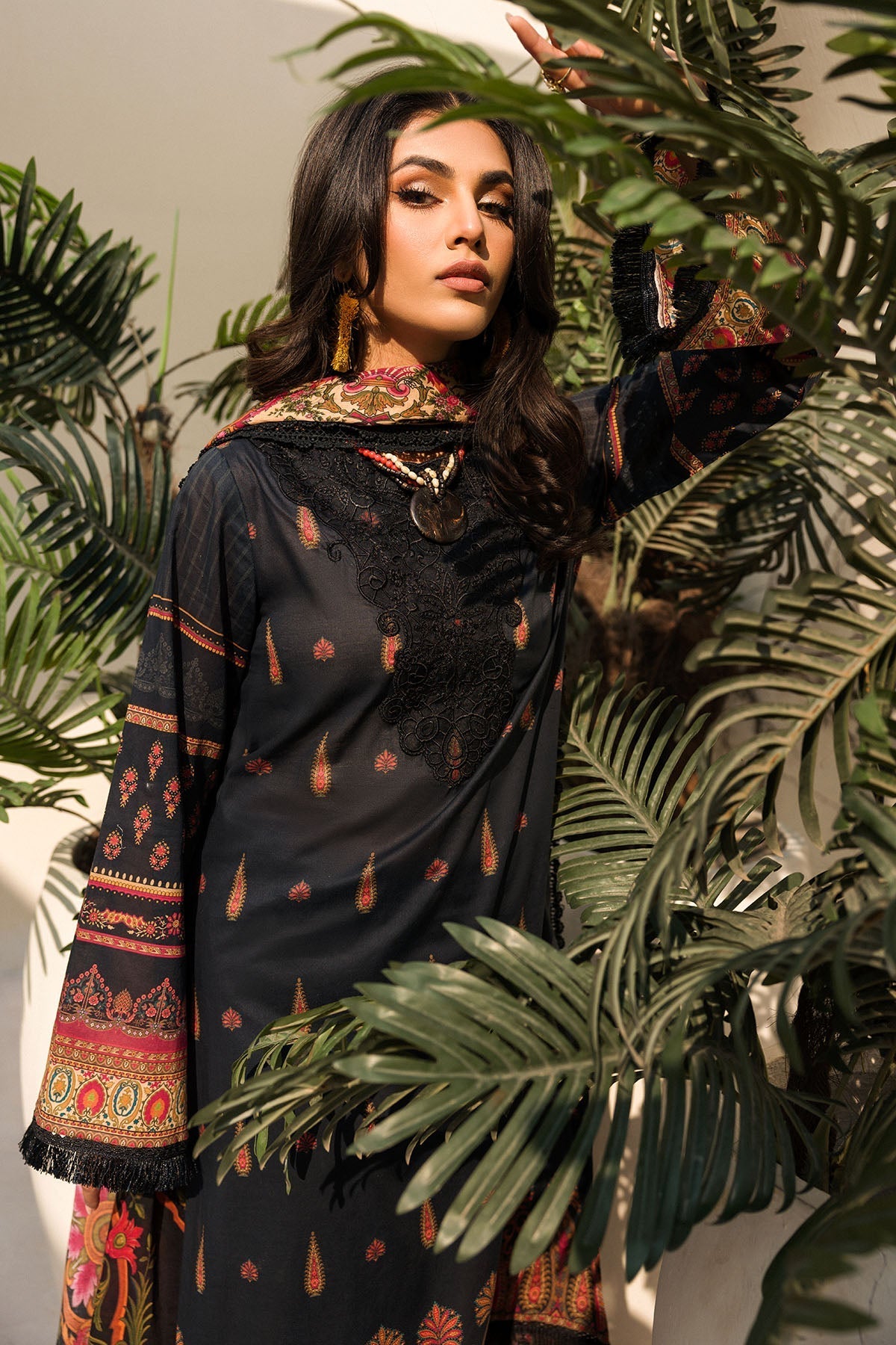 Motifz | Umang Luxury Lawn | A-08 by Motifz - Designer Dress - Type: Ladies Clothes - Available at Libayah - 100% Original