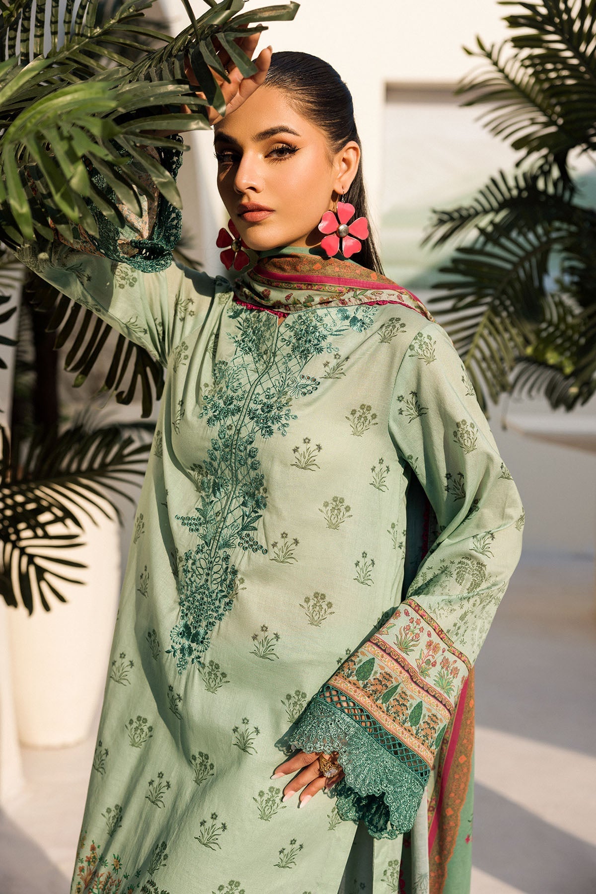 Motifz | Umang Luxury Lawn | A-10 by Motifz - Designer Dress - Type: Ladies Clothes - Available at Libayah - 100% Original