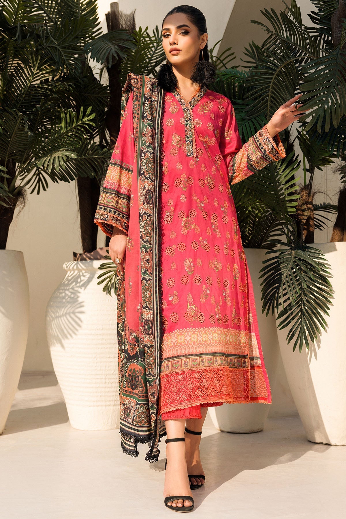 Motifz | Umang Luxury Lawn | A-11 by Motifz - Designer Dress - Type: Ladies Clothes - Available at Libayah - 100% Original