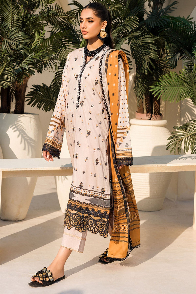 Motifz | Umang Luxury Lawn | A-02 by Motifz - Designer Dress - Type: Ladies Clothes - Available at Libayah - 100% Original