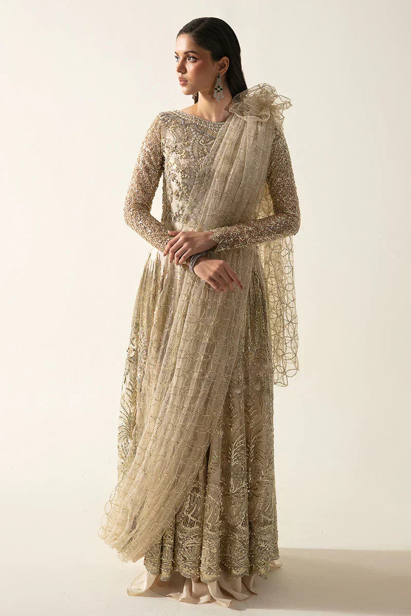 Mushq | Fleur Luxury Eid Pret | TALIAH by Mushq - Designer Dress  - Type : Wedding Dress - Available at Libayah - 100% Original 