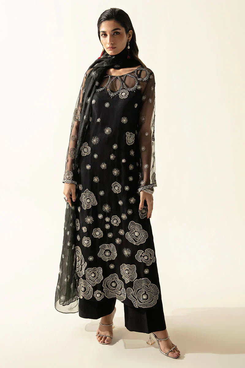 Mushq | Fleur Luxury Eid Pret | Manera by Mushq - Designer Dress  - Type : Wedding Dress - Available at Libayah - 100% Original 