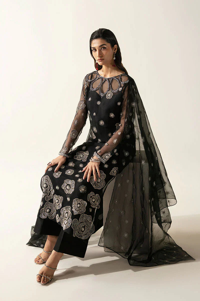 Mushq | Fleur Luxury Eid Pret | Manera by Mushq - Designer Dress  - Type : Wedding Dress - Available at Libayah - 100% Original 