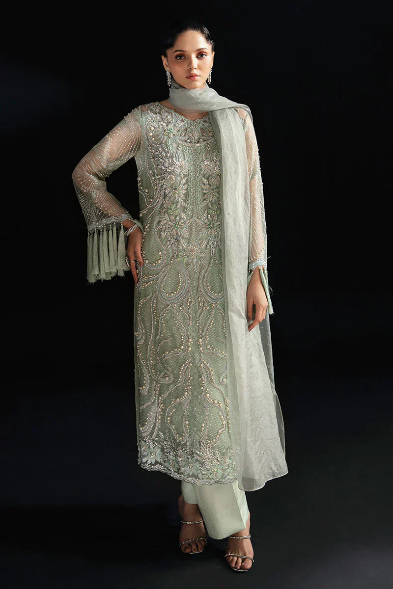 Mushq | Fleur Luxury Eid Pret | Dione by Mushq - Designer Dress  - Type : Wedding Dress - Available at Libayah - 100% Original 