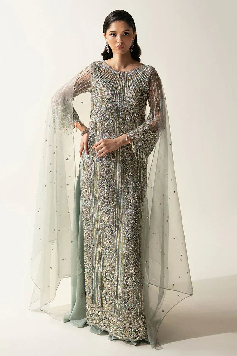 Mushq | Fleur Luxury Eid Pret | Meline by Mushq - Designer Dress  - Type : Wedding Dress - Available at Libayah - 100% Original 