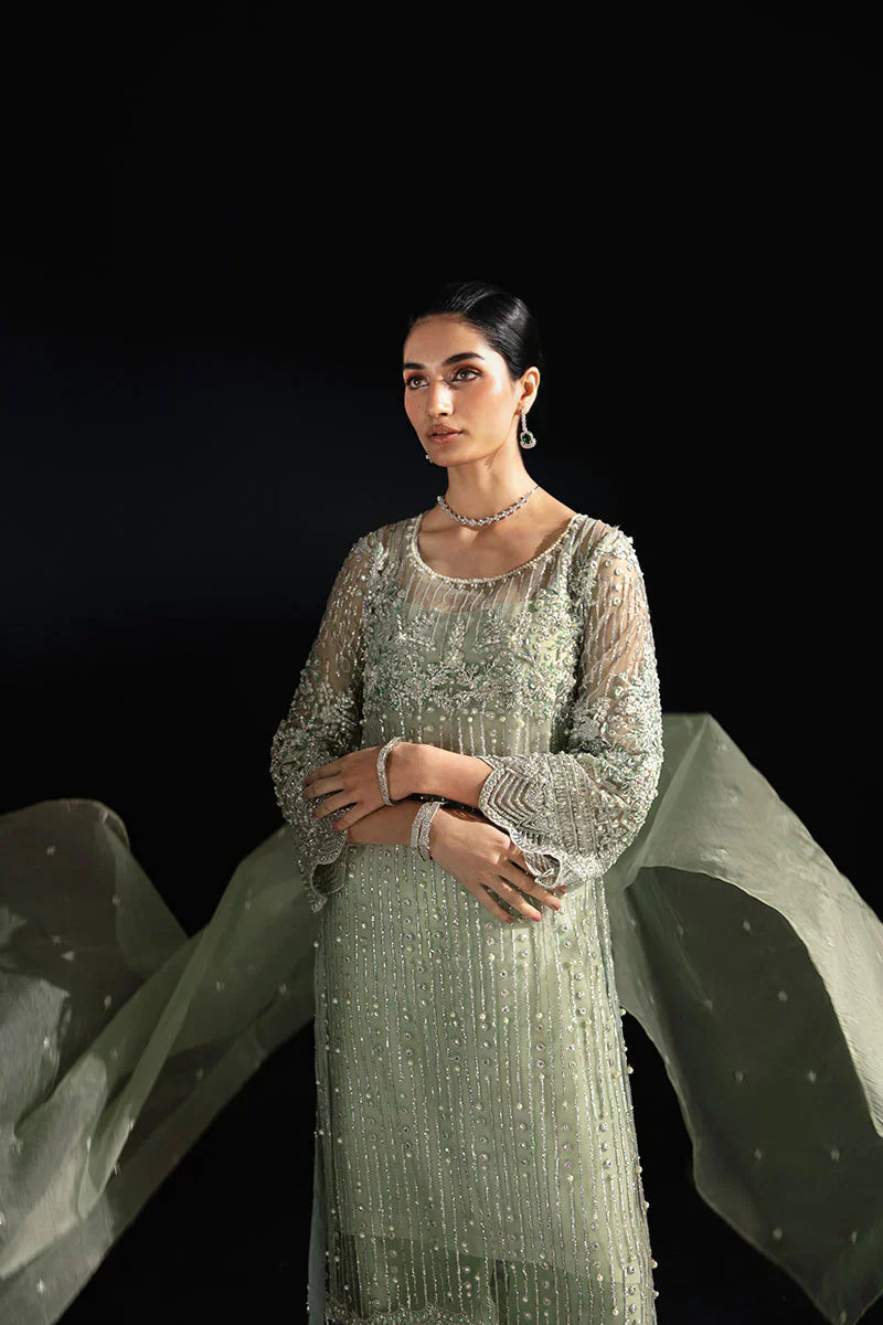 Mushq | Fleur Luxury Eid Pret | Ina by Mushq - Designer Dress  - Type : Wedding Dress - Available at Libayah - 100% Original 