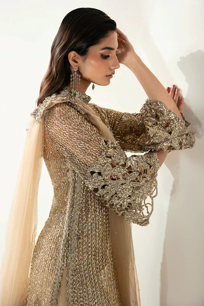 Mushq | Fleur Luxury Eid Pret | Eve by Mushq - Designer Dress  - Type : Wedding Dress - Available at Libayah - 100% Original 