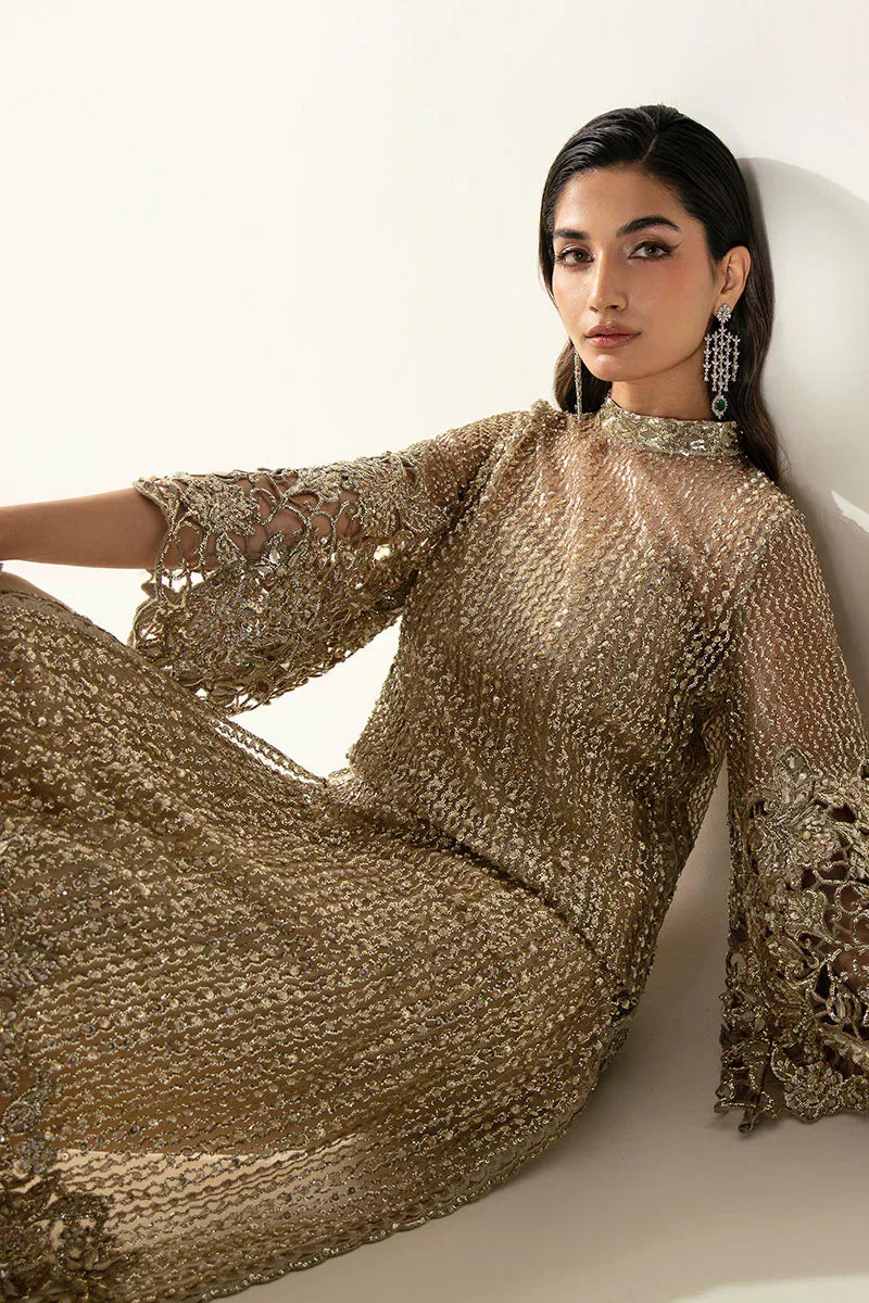 Mushq | Fleur Luxury Eid Pret | Eve by Mushq - Designer Dress  - Type : Wedding Dress - Available at Libayah - 100% Original 