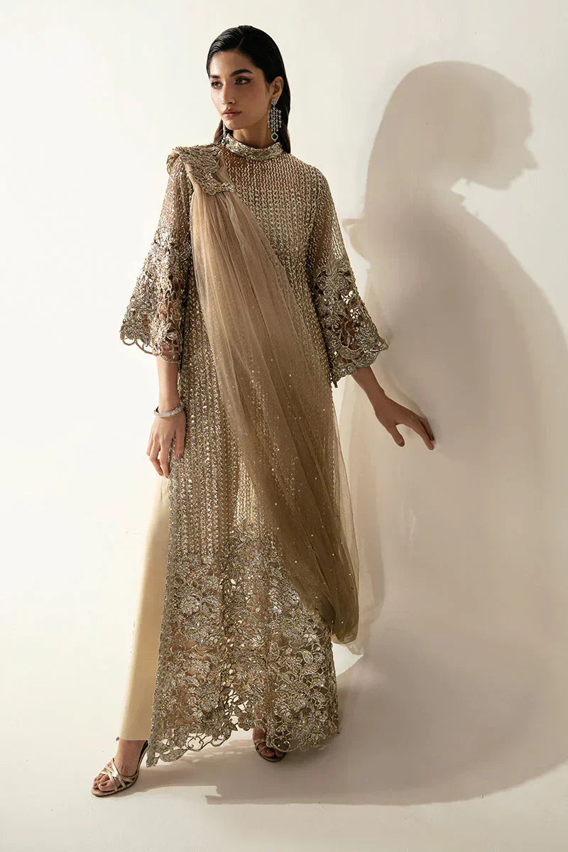 Mushq | Fleur Luxury Eid Pret | Eve by Mushq - Designer Dress  - Type : Wedding Dress - Available at Libayah - 100% Original 