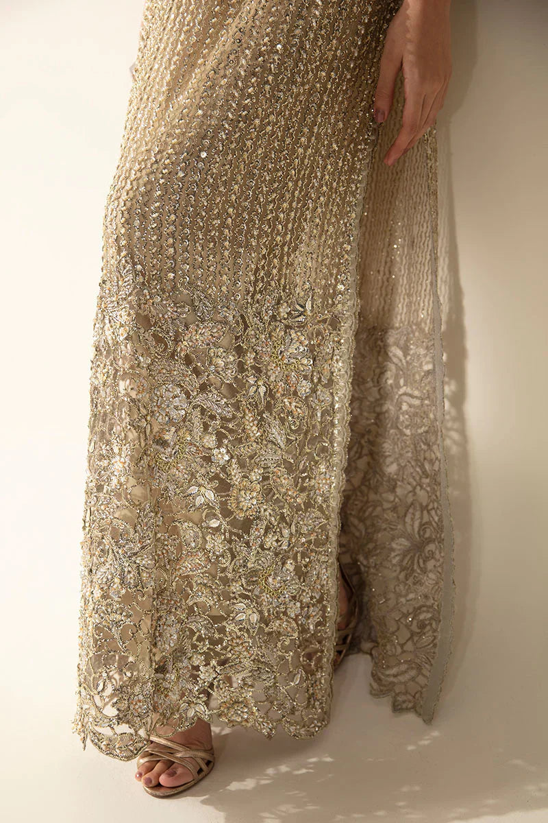 Mushq | Fleur Luxury Eid Pret | Eve by Mushq - Designer Dress  - Type : Wedding Dress - Available at Libayah - 100% Original 