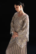 Mushq | Fleur Luxury Eid Pret | Nuru by Mushq - Designer Dress  - Type : Wedding Dress - Available at Libayah - 100% Original 
