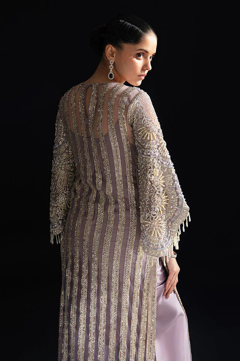 Mushq | Fleur Luxury Eid Pret | Nuru by Mushq - Designer Dress  - Type : Wedding Dress - Available at Libayah - 100% Original 