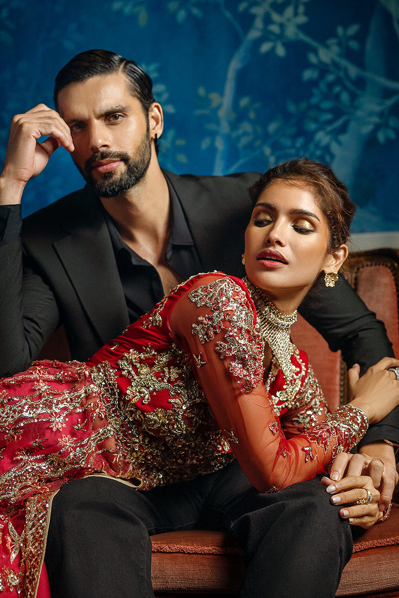 Mushq | Stargust Wedding Collection 24 |  Red Carpet by Mushq - Designer Dress - Type: Ladies Clothes - Available at Libayah - 100% Original