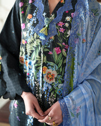 Roheenaz | Whispered Florals | Muted Rose - Designer Dress - Type : Ladies Clothes - Available at Libayah - 100% Original
