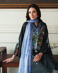 Roheenaz | Whispered Florals | Muted Rose - Designer Dress - Type : Ladies Clothes - Available at Libayah - 100% Original