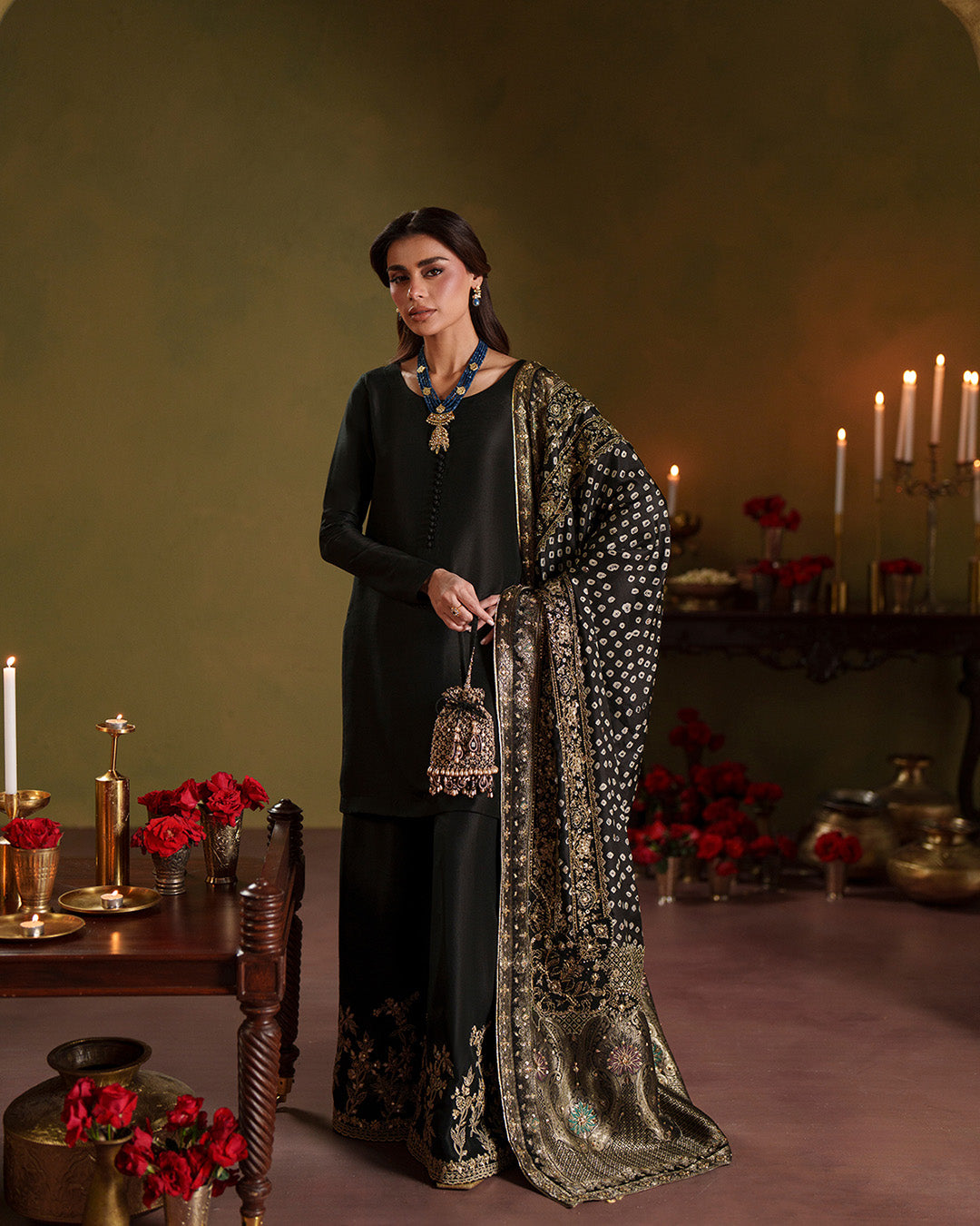 Faiza Saqlain | Lamia Wedding Formals | Myrna by Faiza Saqlain - Designer Dress  - Type : Ladies Clothes - Available at Libayah - 100% Original 