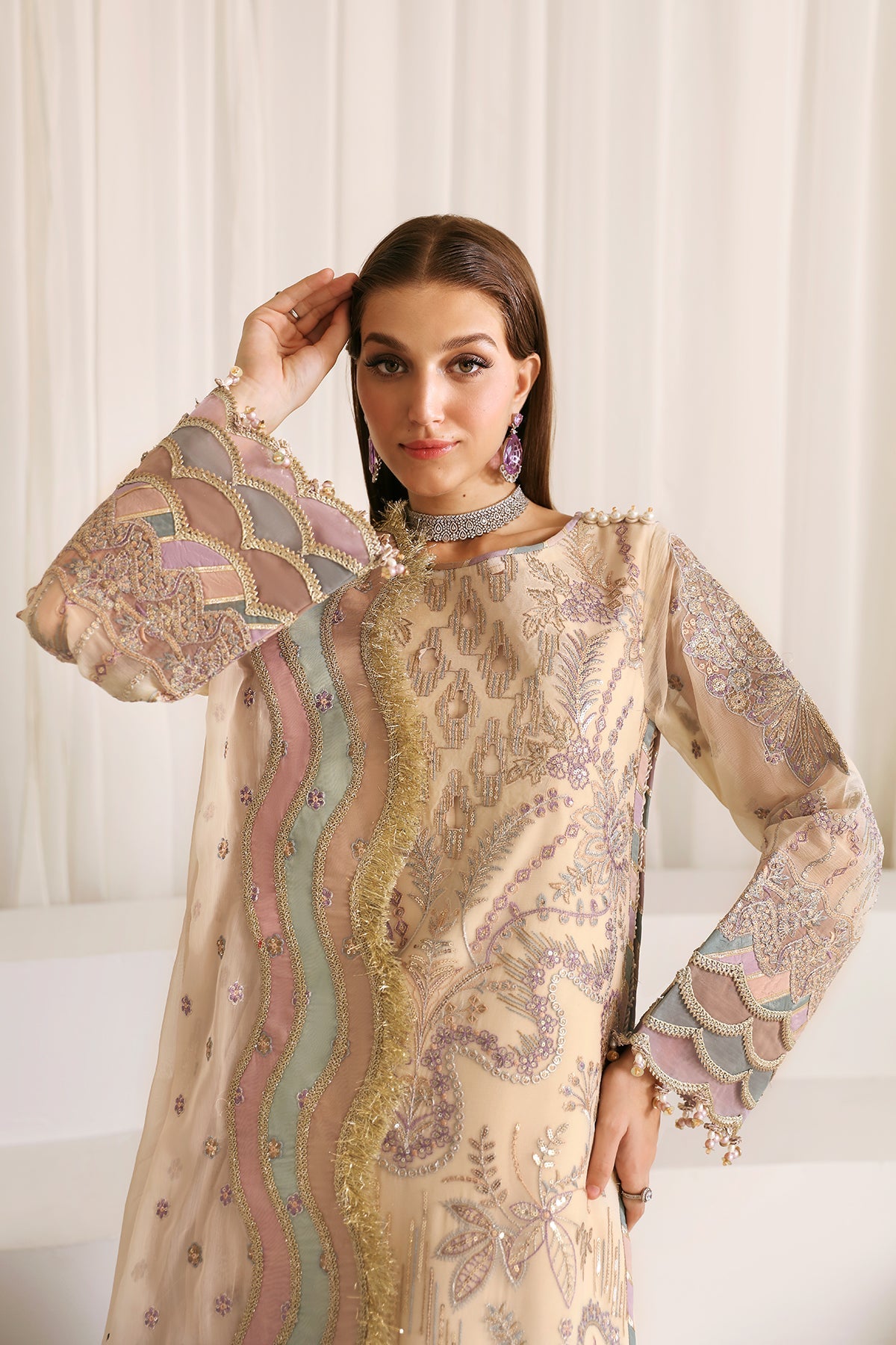 Alizeh | La Ruha Wedding Formals | AF-CH-2177-Mysa by Alizeh - Designer Dress - Type: Formal - Available at Libayah - 100% Original