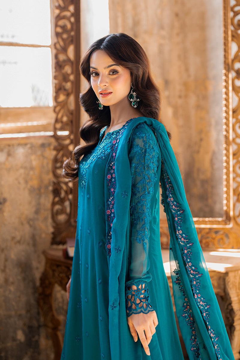 Azure | Ensembles | Mystic Teal by Azure - Designer Dress  - Type : Ladies Clothes - Available at Libayah - 100% Original 