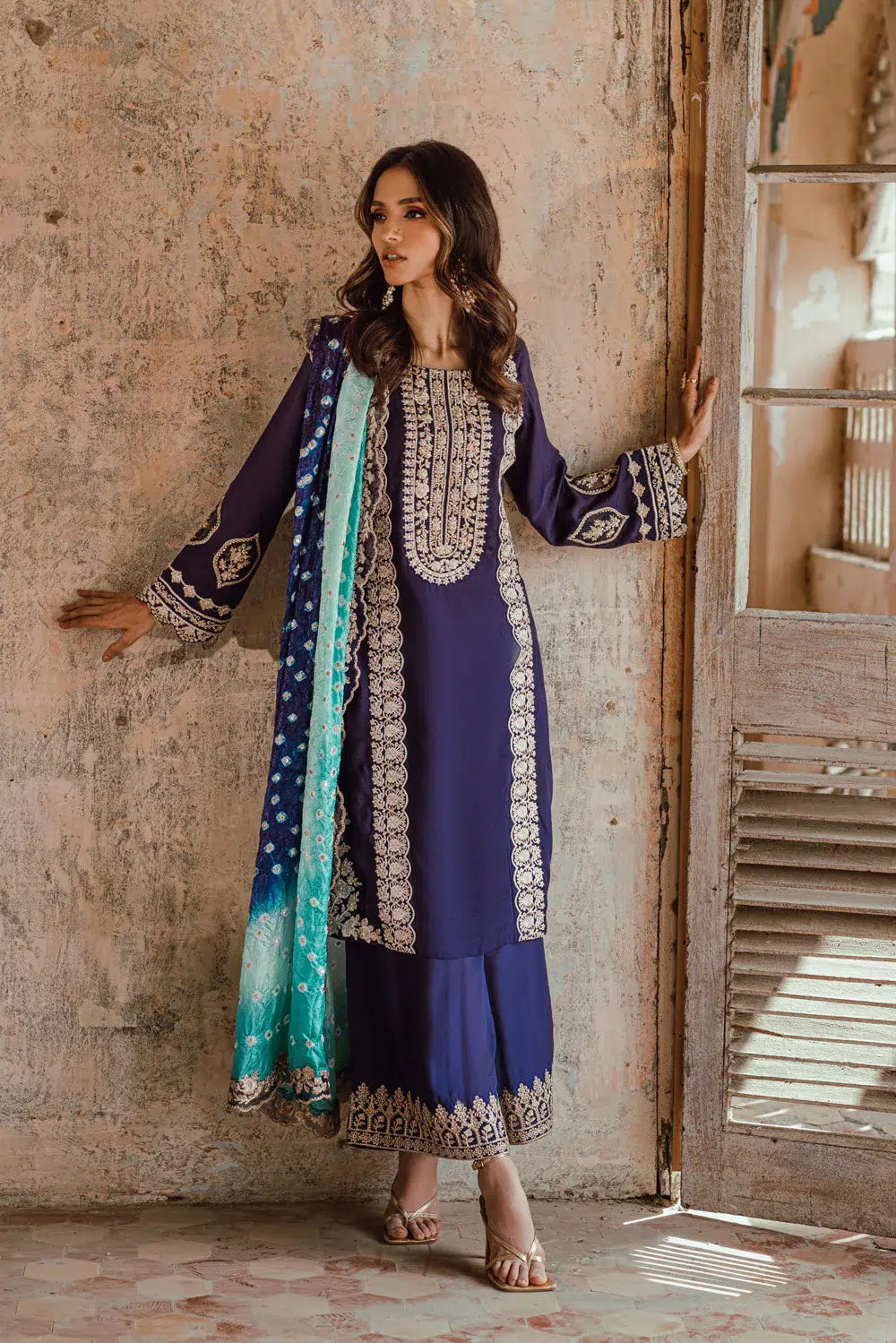 Azure | Embroidered Formals | Mystique Nova by Azure - Designer Dress - Type: Ladies Clothes - Available at Libayah - 100% Original