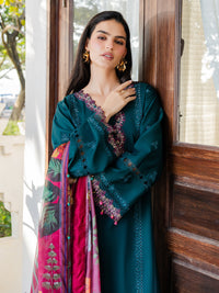 Izel | Dareen Luxury Lawn 26 | Nashmia by Izel - Designer Dress - Type : Luxury Dress - Available at Libayah - 100% Original