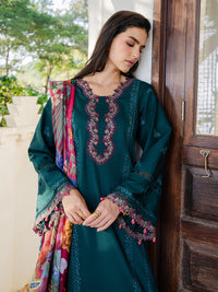 Izel | Dareen Luxury Lawn 26 | Nashmia by Izel - Designer Dress - Type : Luxury Dress - Available at Libayah - 100% Original