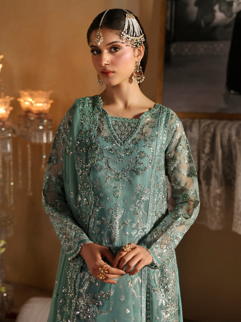 Mahnur | Pakeeza Luxury Formals | Nashmira | PK - 05 by Mahnur - Designer Dress  - Type : Ladies Clothes - Available at Libayah - 100% Original 