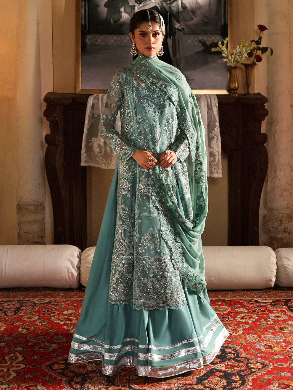 Mahnur | Pakeeza Luxury Formals | Nashmira | PK - 05 by Mahnur - Designer Dress  - Type : Ladies Clothes - Available at Libayah - 100% Original 