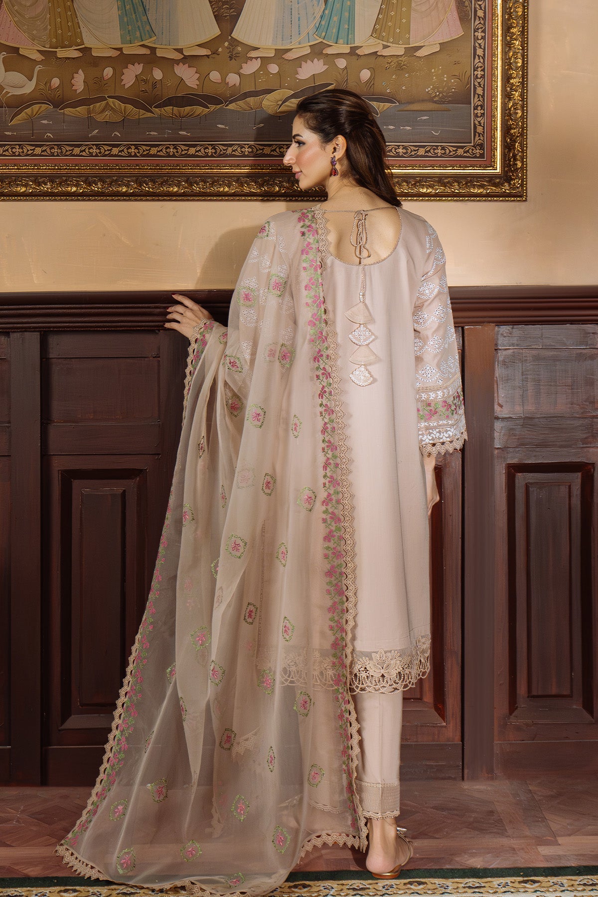 Sahar | Festive Edit Ready to Wear | Bronzed Beige - RTW by Sahar - Designer Dress - Type: Ladies Clothes - Available at Libayah - 100% Original