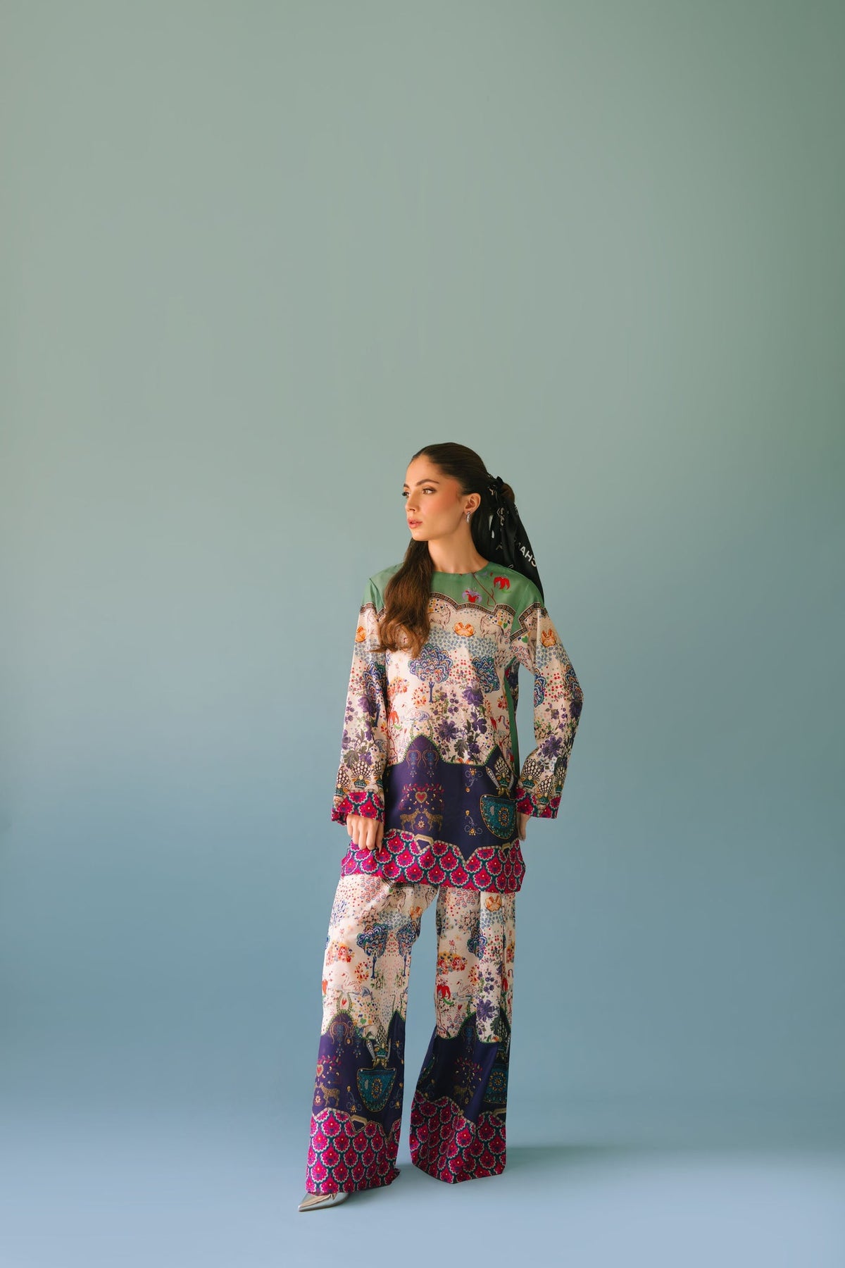 Sammy K | Lawn Pret 25 | Hanging Garden by Sammy K - Designer Dress  - Type : Ladies Clothes - Available at Libayah - 100% Original 