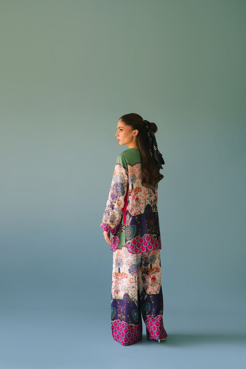 Sammy K | Lawn Pret 25 | Hanging Garden by Sammy K - Designer Dress  - Type : Ladies Clothes - Available at Libayah - 100% Original 