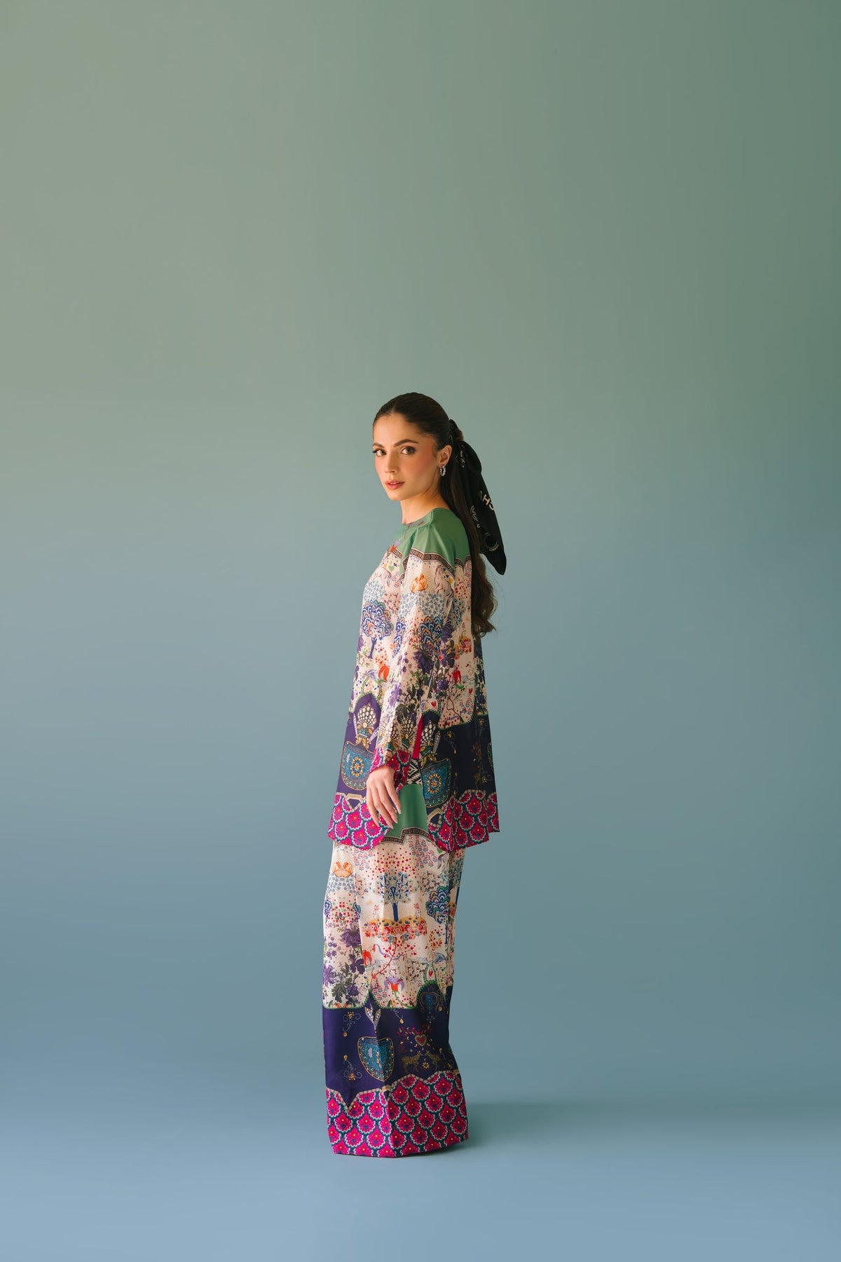 Sammy K | Lawn Pret 25 | Hanging Garden by Sammy K - Designer Dress  - Type : Ladies Clothes - Available at Libayah - 100% Original 