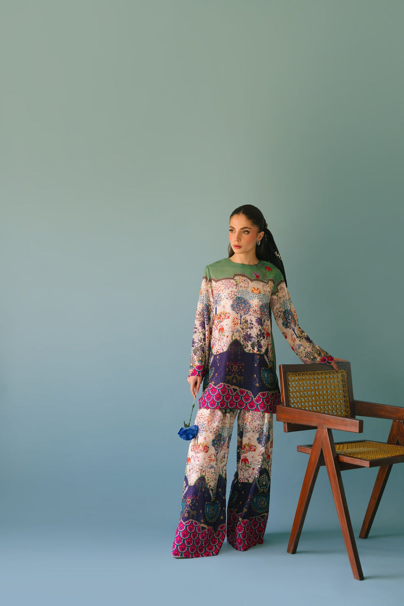 Sammy K | Lawn Pret 25 | Hanging Garden by Sammy K - Designer Dress  - Type : Ladies Clothes - Available at Libayah - 100% Original 