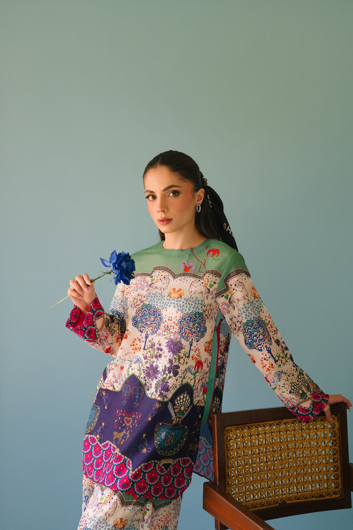 Sammy K | Lawn Pret 25 | Hanging Garden by Sammy K - Designer Dress  - Type : Ladies Clothes - Available at Libayah - 100% Original 