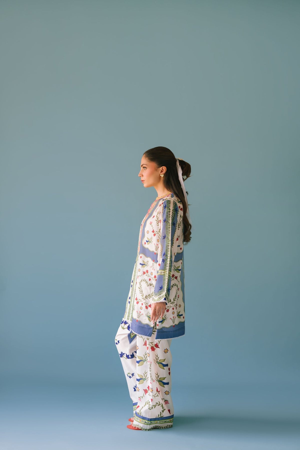 Sammy K | Lawn Pret 25 | flower bud by Sammy K - Designer Dress  - Type : Ladies Clothes - Available at Libayah - 100% Original 