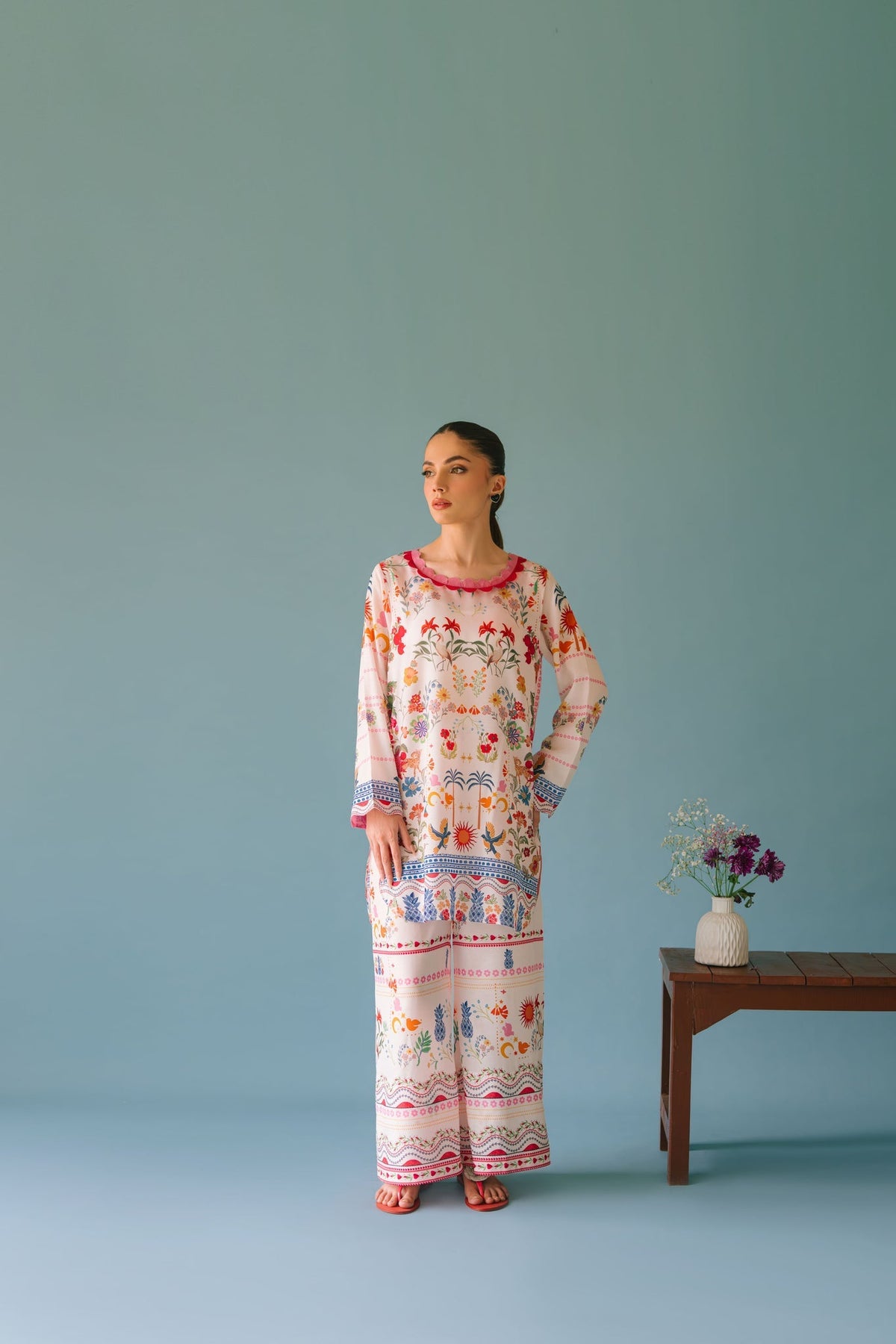 Sammy K | Aadat Festive Edition | Tropical Breeze by Sammy K - Designer Dress  - Type : Ladies Clothes - Available at Libayah - 100% Original 