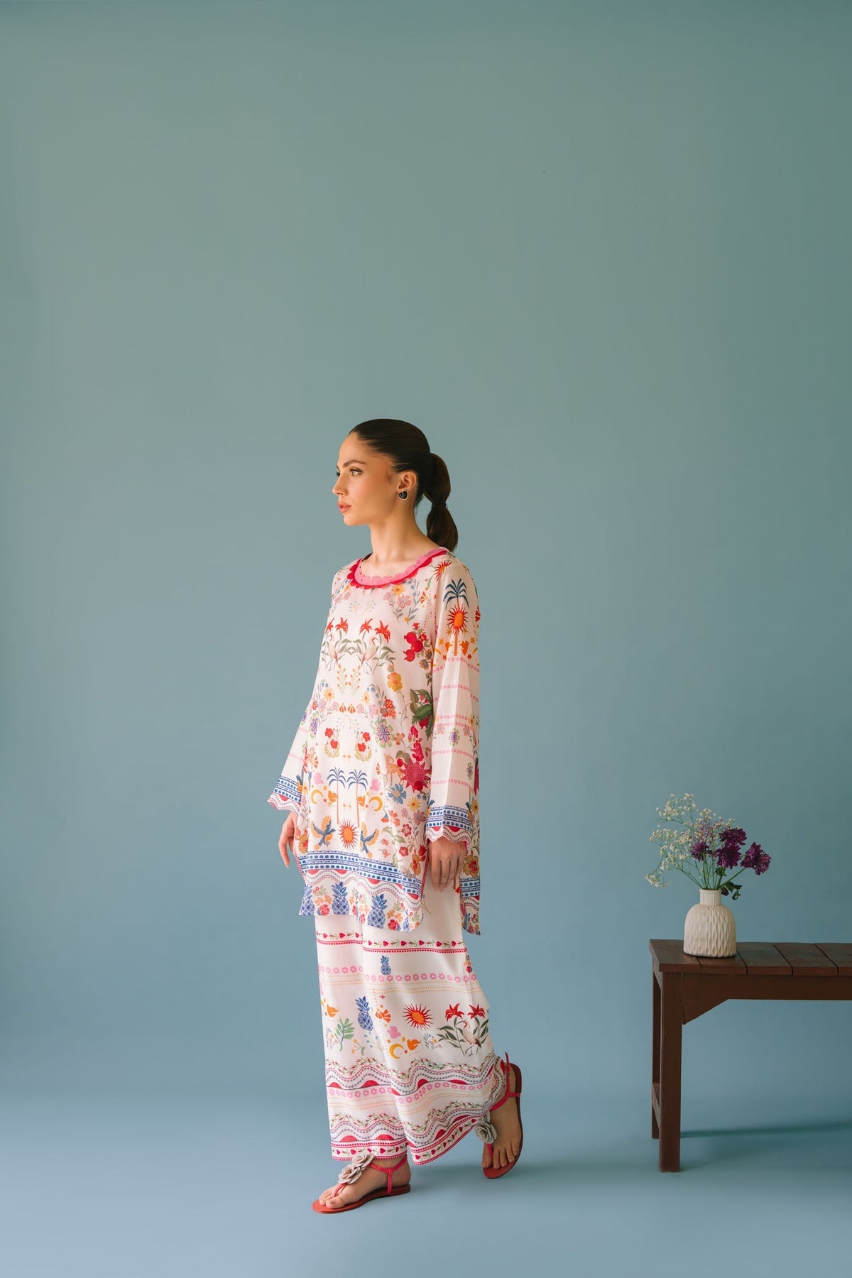 Sammy K | Aadat Festive Edition | Tropical Breeze by Sammy K - Designer Dress  - Type : Ladies Clothes - Available at Libayah - 100% Original 
