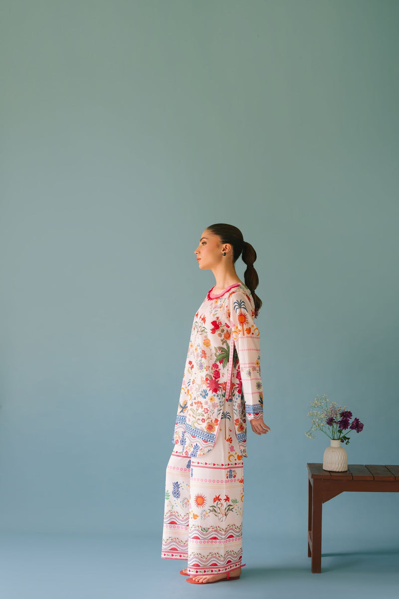 Sammy K | Aadat Festive Edition | Tropical Breeze by Sammy K - Designer Dress  - Type : Ladies Clothes - Available at Libayah - 100% Original 