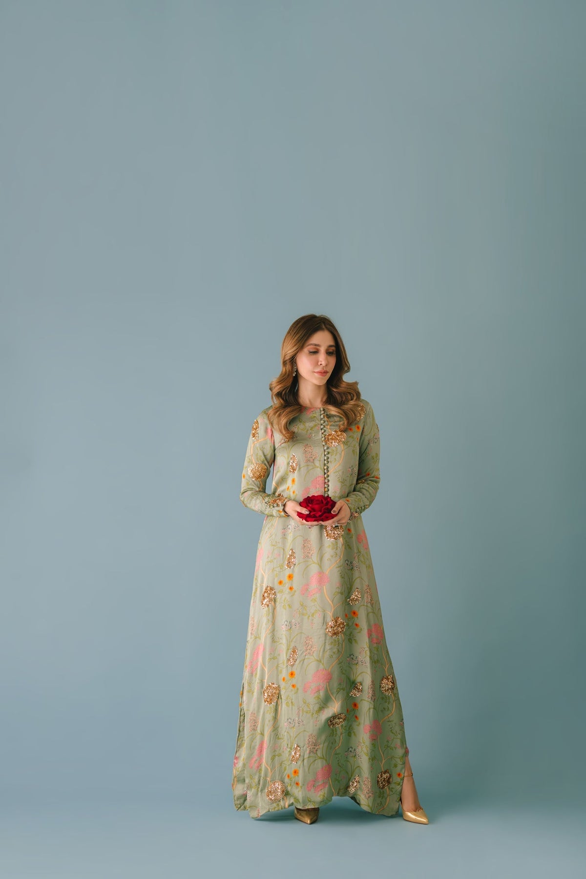 Sammy K | Aadat Festive Edition | Zohra by Sammy K - Designer Dress  - Type : Ladies Clothes - Available at Libayah - 100% Original 