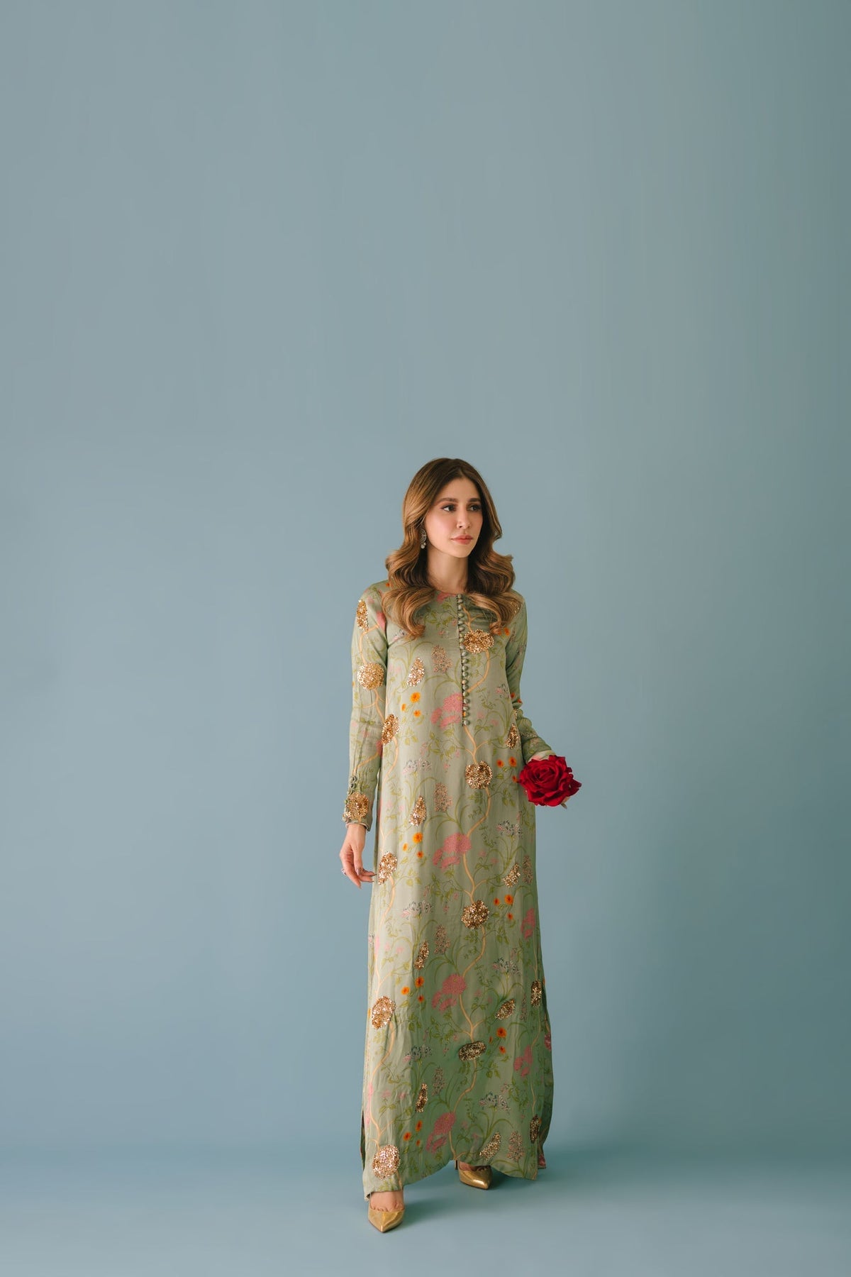 Sammy K | Aadat Festive Edition | Zohra by Sammy K - Designer Dress  - Type : Ladies Clothes - Available at Libayah - 100% Original 