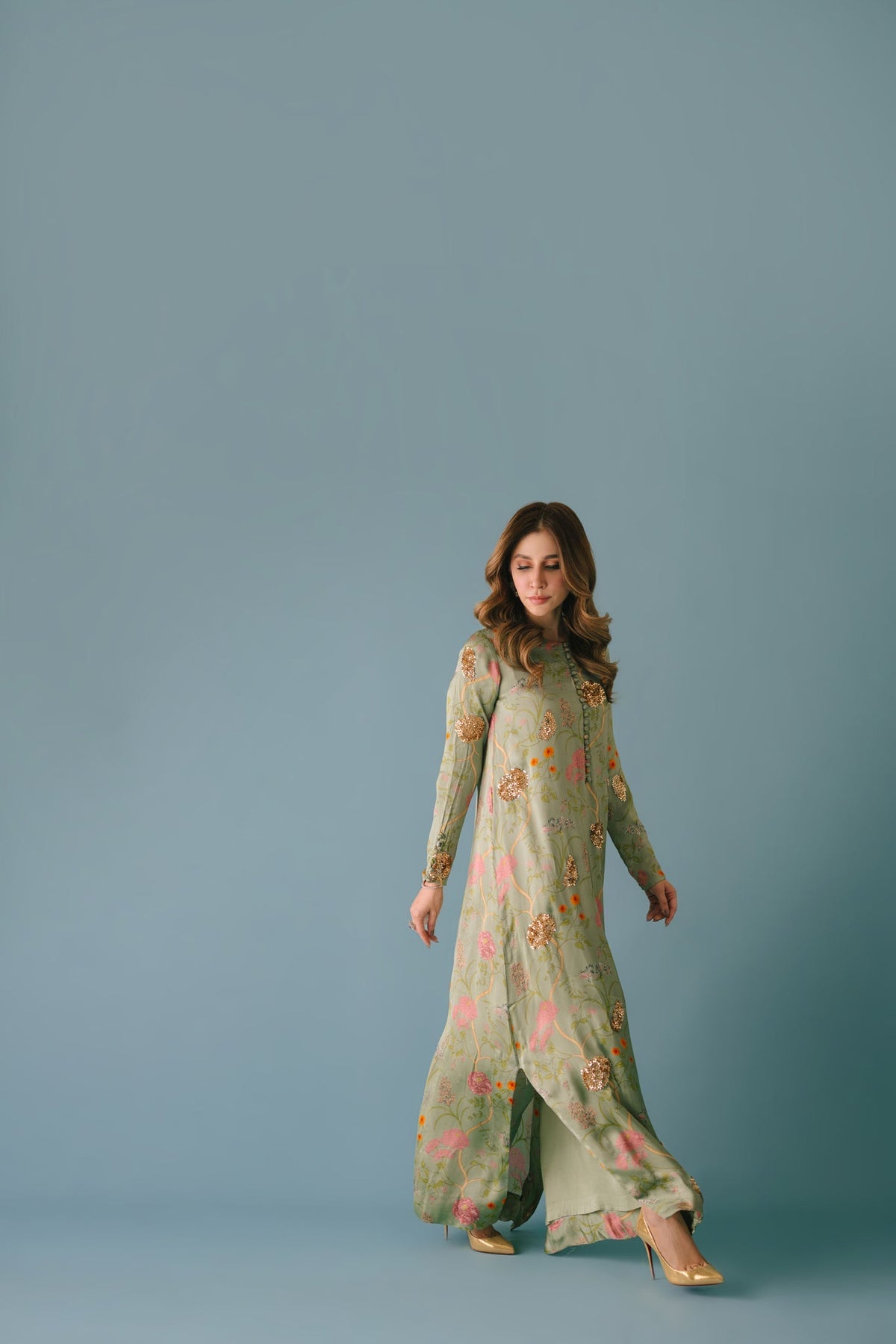 Sammy K | Aadat Festive Edition | Zohra by Sammy K - Designer Dress  - Type : Ladies Clothes - Available at Libayah - 100% Original 